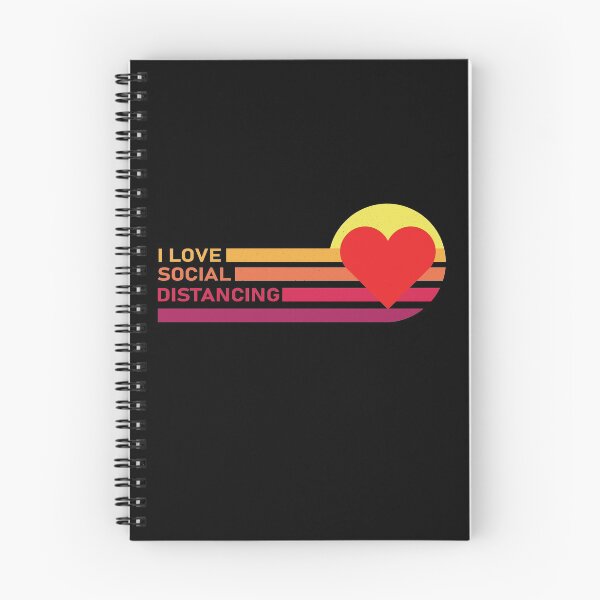 Item preview, i lovee social distancing vintage designed and sold by thehafdesigner.