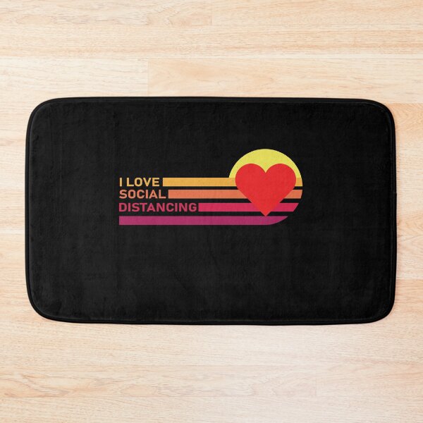 Item preview, i lovee social distancing vintage designed and sold by thehafdesigner.