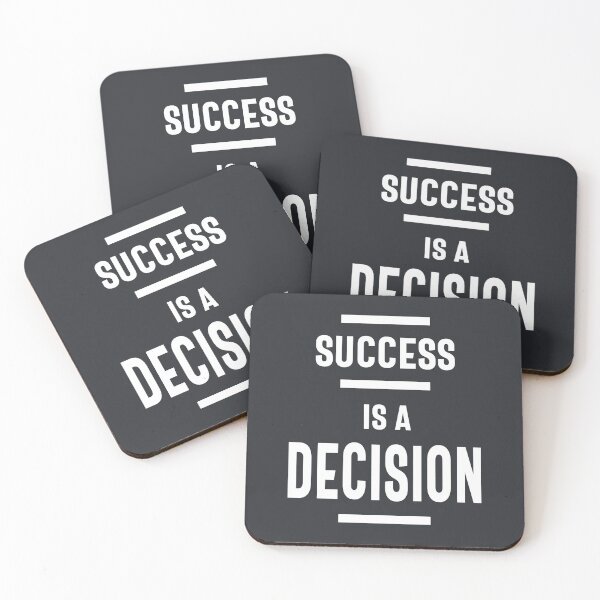 Item preview, Success Is a Decision Motivational Gift designed and sold by cidolopez.