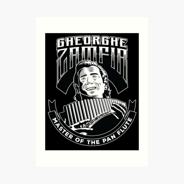 Zamfir - MASTER OF THE PAN FLUTE Art Print