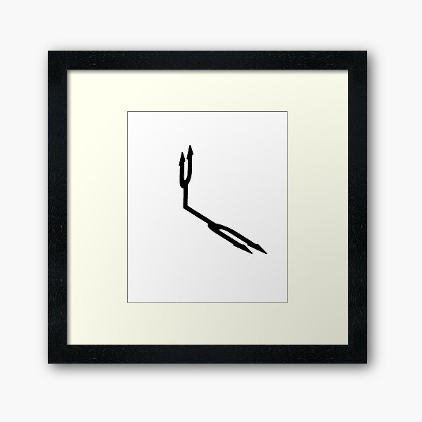 Shadows for the Deaf Framed Art Print