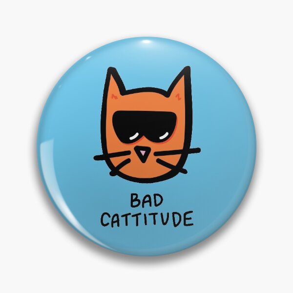 Item preview, Bad Cattitude designed and sold by rarlyann.