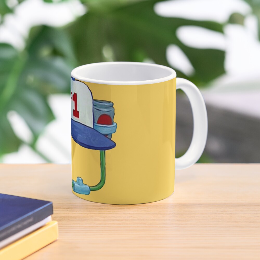"Spongebob Soda Drinking hat" Coffee Mug for Sale by dalmemes Redbubble