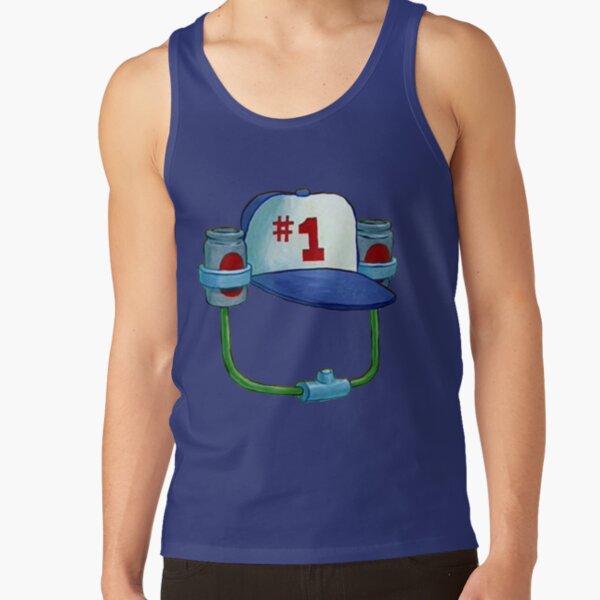 "Spongebob Soda Drinking hat" Tank Top by dalmemes Redbubble