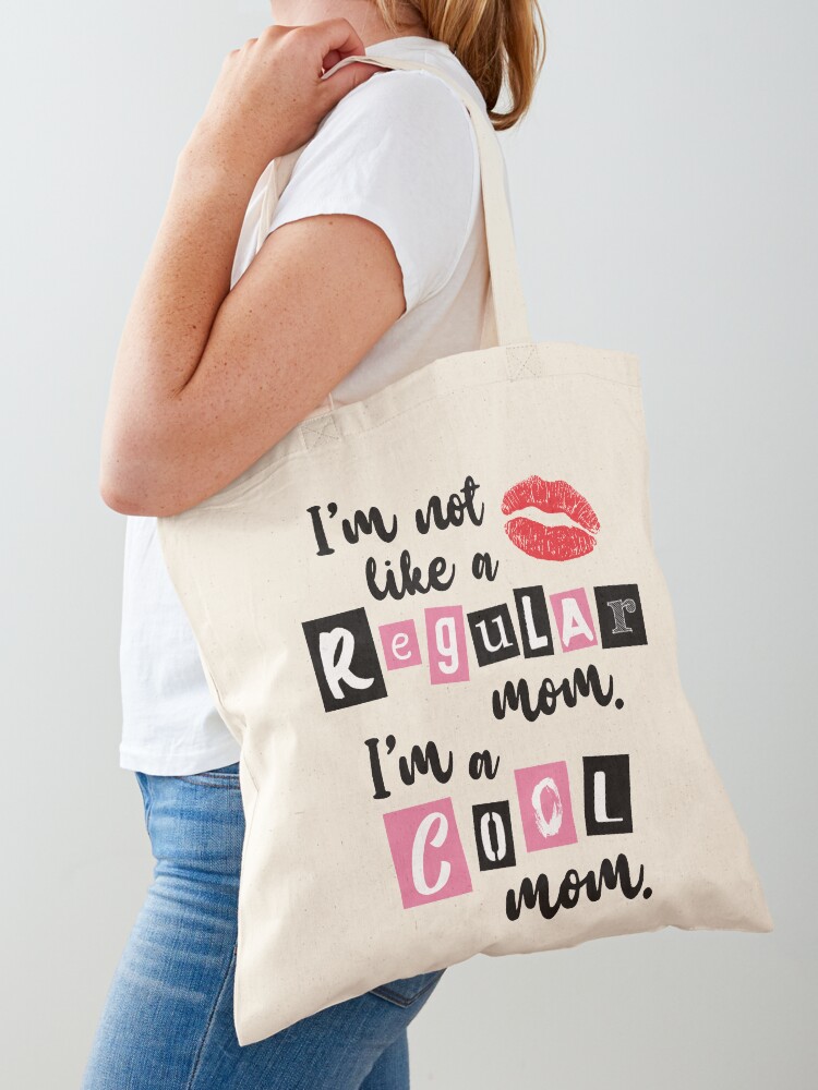 Thumbnail 1 of 5, Tote Bag, I'm not like a Regular Mom © GraphicLoveShop designed and sold by graphicloveshop.