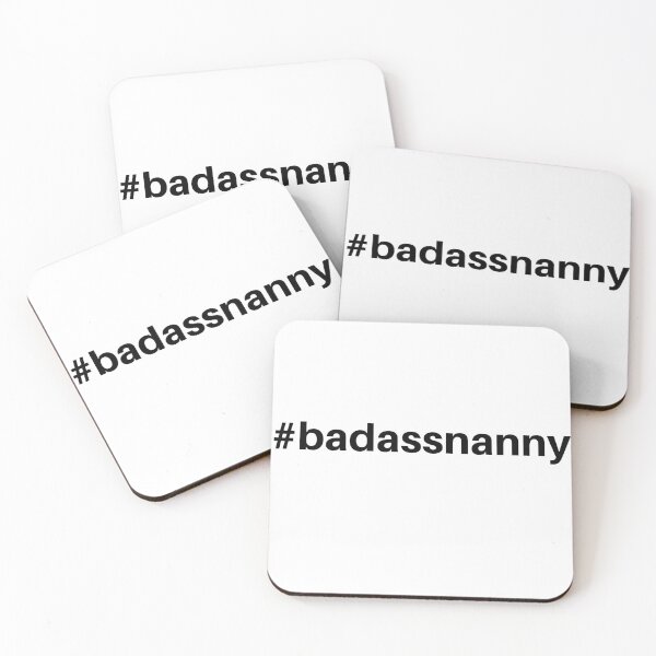 Item preview, #badassnanny - Badass Nanny - Best Funny Gift | For BabySitter designed and sold by sviatos.
