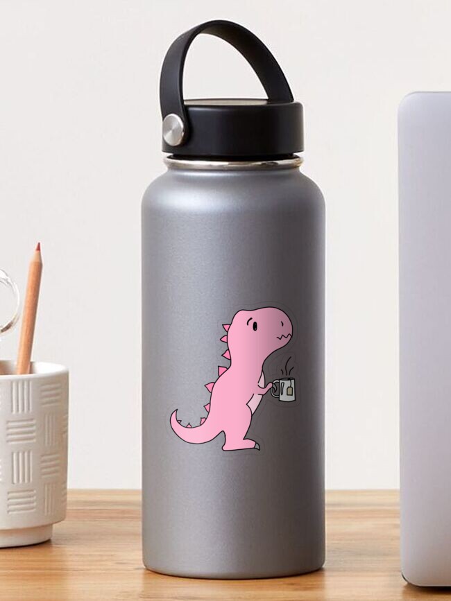 Tea Rex Sticker Dinosaur Cute Waterproof - Buy Any 4 For $1.75 Each  Storewide!