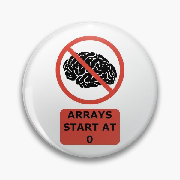 Artikelvorschau, Arrays starten bei 0 Funny Programmer Design Rot / Schwarz entworfen und verkauft von geeksta.