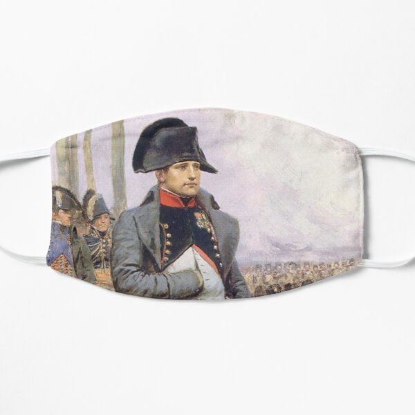 Napoleon. Represented in his Colonel uniform of the Chasseur à Cheval of the Imperial Guard. Flat Mask