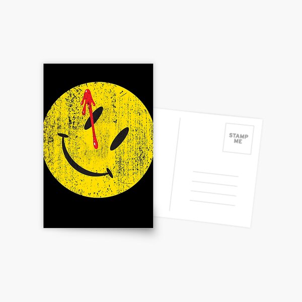 Watchmen Smiley Postcard