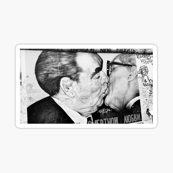 The Kiss of Berlin Sticker