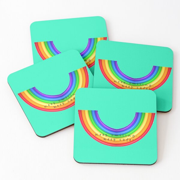 Item preview, Rainbow smile NHS symbol of caring  designed and sold by Julieford.