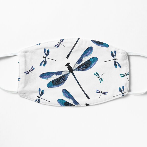Dragonfly, Dragonflies, Magical Insects Flat Mask