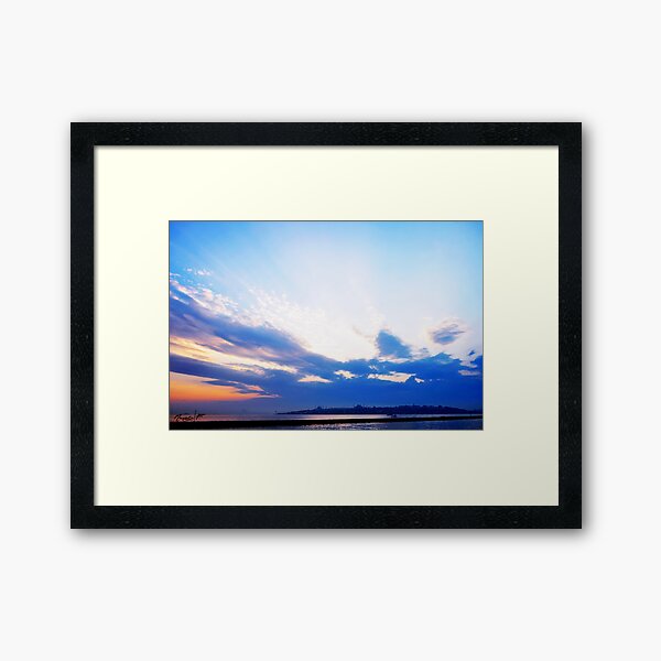 Sunset Framed Art Print
