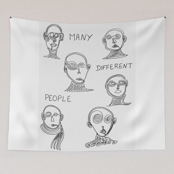 Item preview, Many Different People designed and sold by rockovart.