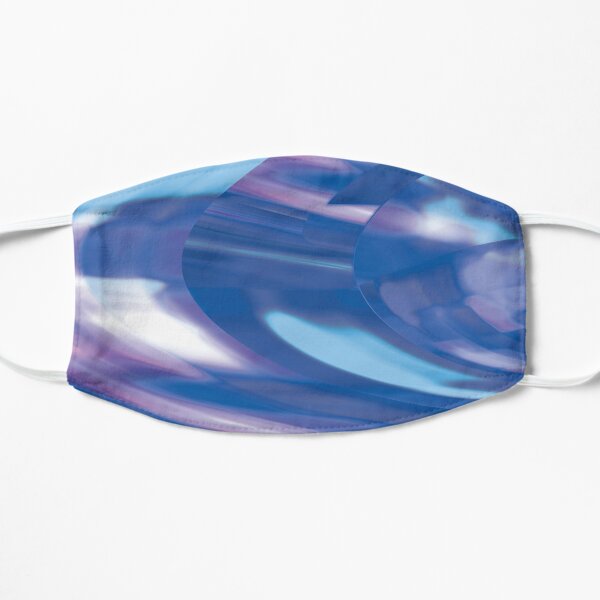 Abstract Blue Shift Mask