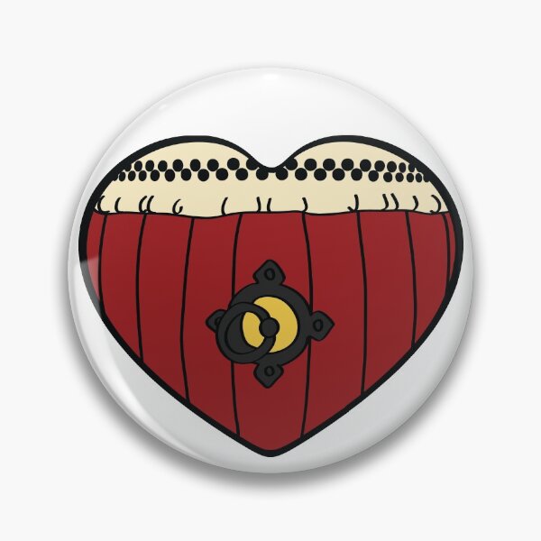 Item preview, Taiko heart (without text) designed and sold by LittleUki.
