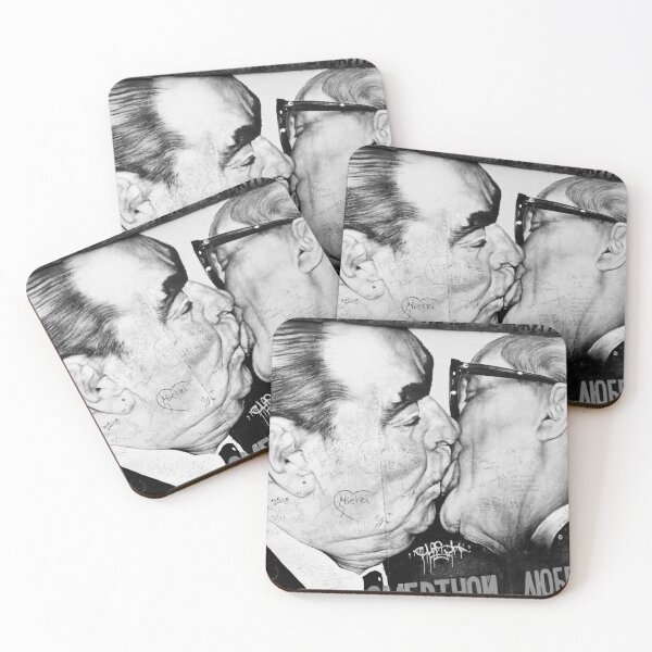Item preview, The Kiss of Berlin designed and sold by TwoSmallPtatoes.