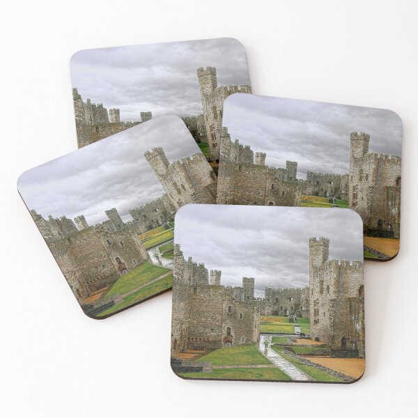 Item preview, Gloomy Day at Caernarfon Castle designed and sold by Lanis Rossi.
