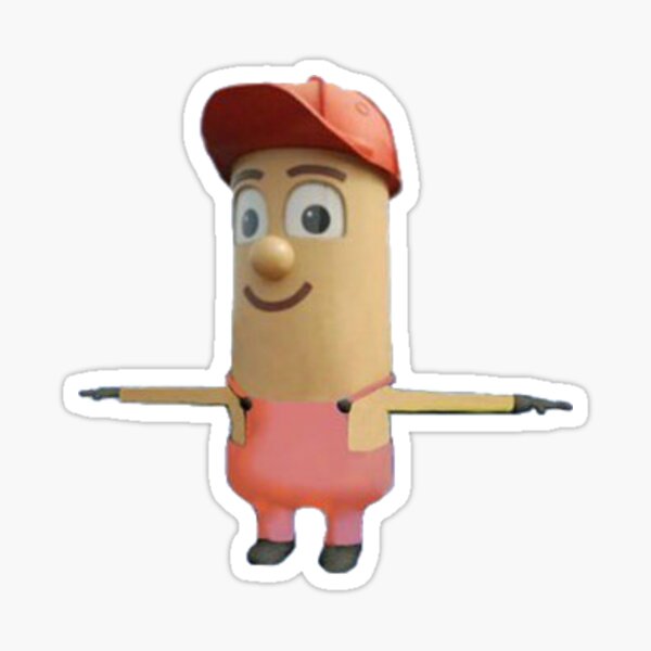 carl T posing Sticker for Sale by vapegod100