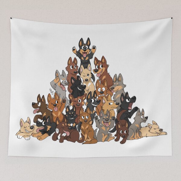 Item preview, Kelpie Pile designed and sold by niknikando.