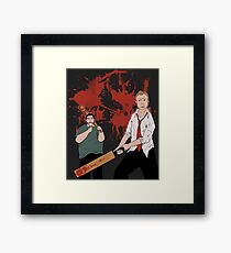 You've got red on you! Framed Print