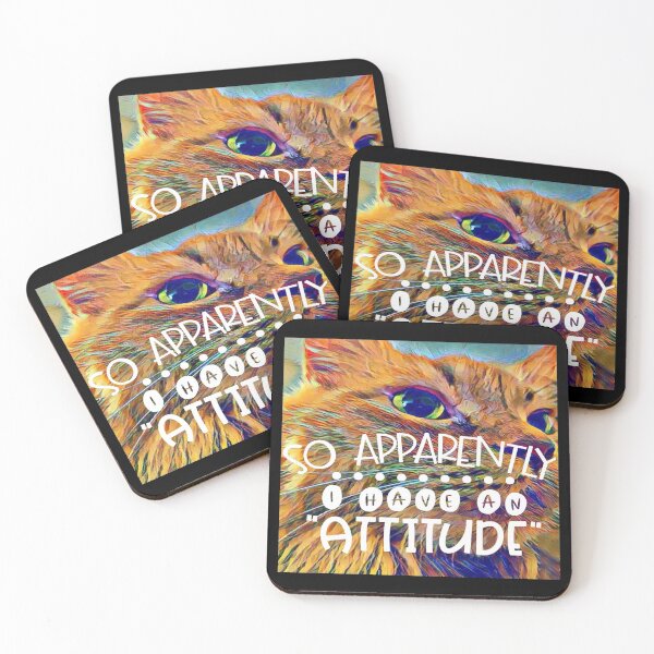 Item preview, So Apperently I have an Attitude Rainbow Ginger Cat. designed and sold by apathecary.