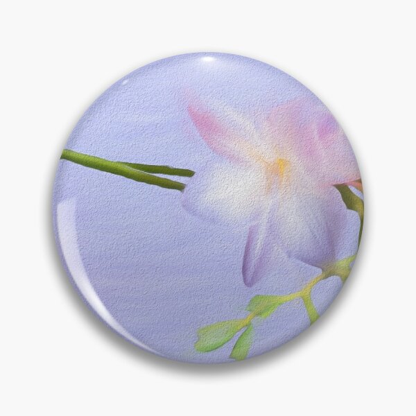 Item preview, Freesia with a Chalk Effect designed and sold by Lynn Bolt.
