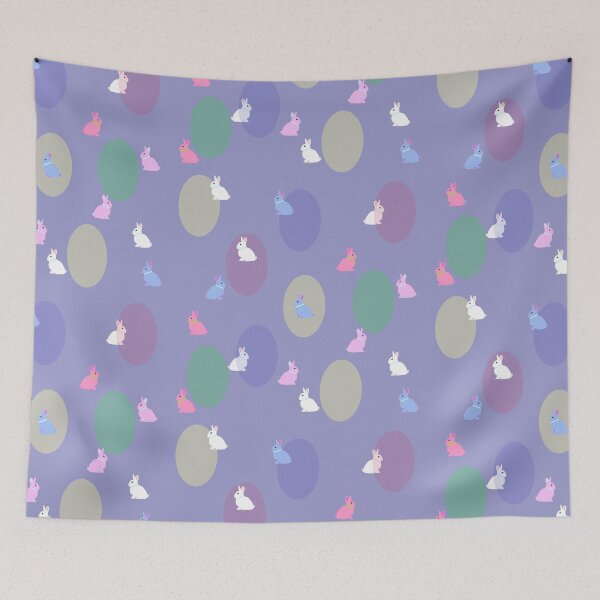 Item preview, Rabbits Lilac designed and sold by Claudia Caseri.