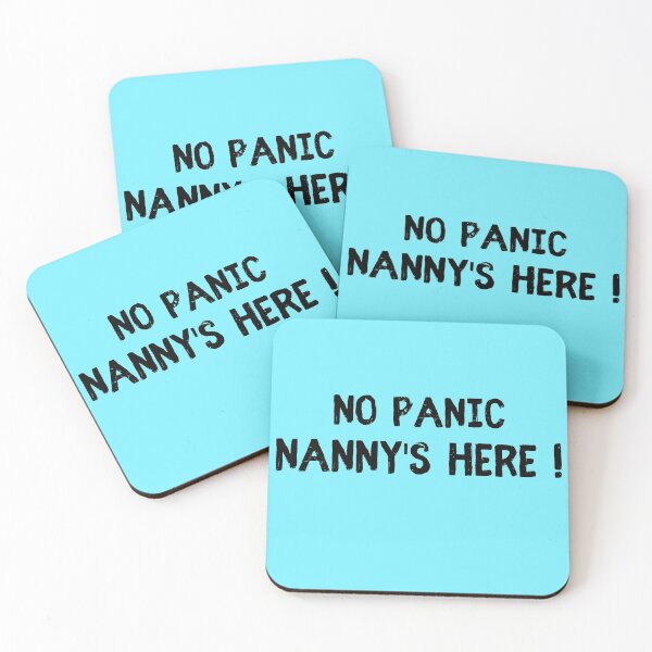 Item preview, No Panic, Nanny's Here ! - Best Funny Gift | For BabySitter designed and sold by sviatos.