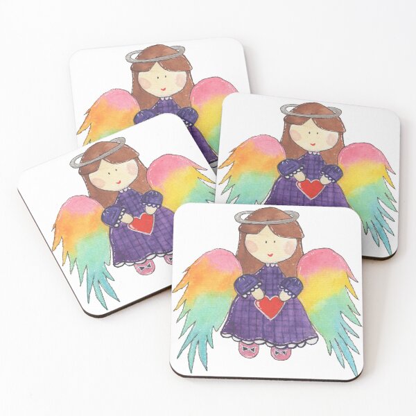 Item preview, Rainbow Angel designed and sold by wildtangents.
