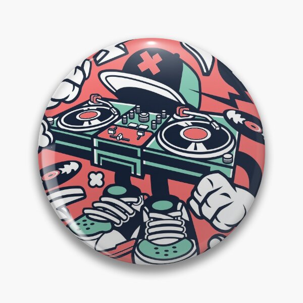 Item preview, Disc Jockey Mixer Cartoon Character - Tshirt design for people who love Dance-Club-Music-Party-Fun! designed and sold by Nickelparis.