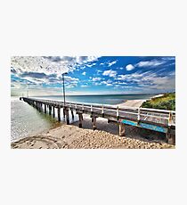 Seaford Pier Victoria, Mornington Peninsula, Australia, Seascape Photographic Print