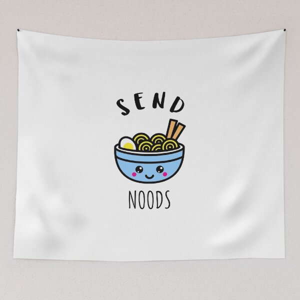 Item preview, Send Noods Ramen Cute Little Bowl Pokebowl Japanese Food Foodie Instant Noodles  designed and sold by shennit.
