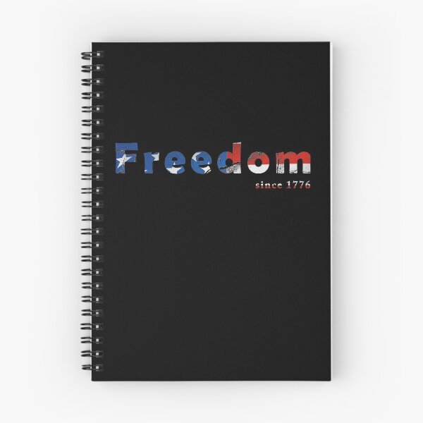 Artikelvorschau, Freiheit seit 1776 unterlegt mit US Flagge entworfen und verkauft von EllenTune.