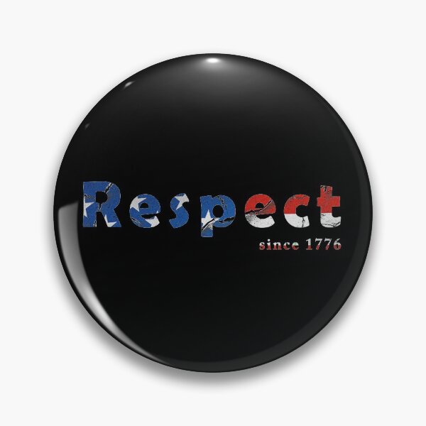 Item preview, Respected since 1776 with a US flag designed and sold by EllenTune.