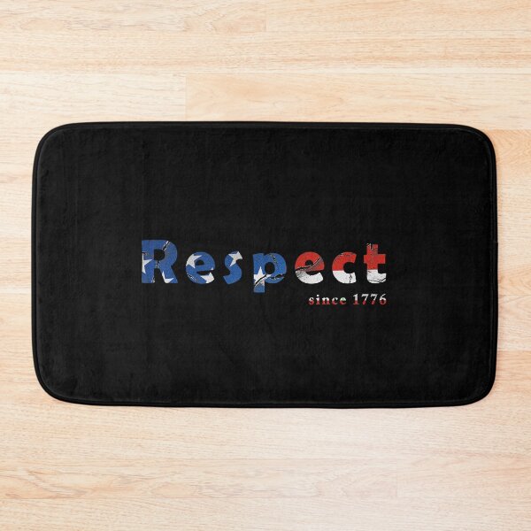 Item preview, Respected since 1776 with a US flag designed and sold by EllenTune.