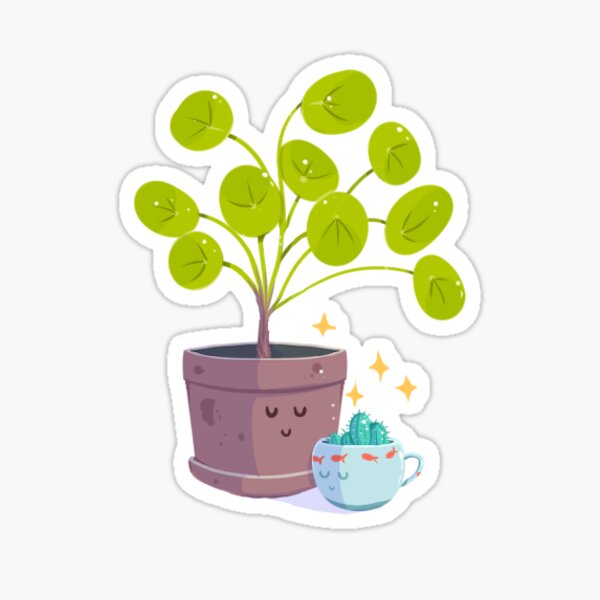 plant hug Sticker