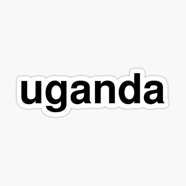 Uganda Stickers Redbubble