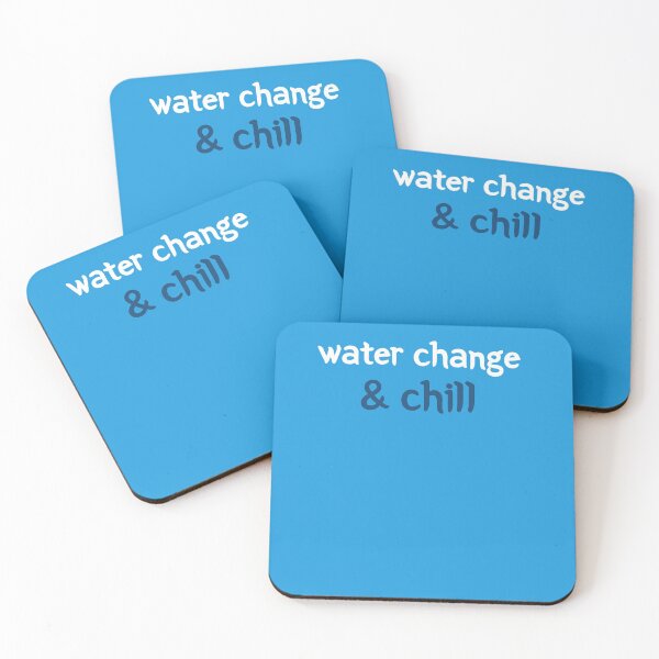 Item preview, Aquarium Decor Lovers Gift Water change & chill! designed and sold by jcmenezes.