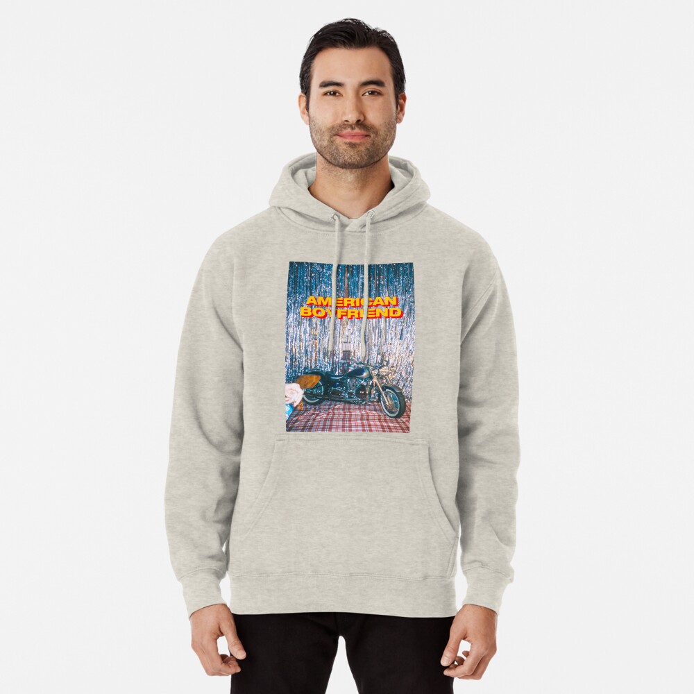 american boyfriend hoodie kevin abstract