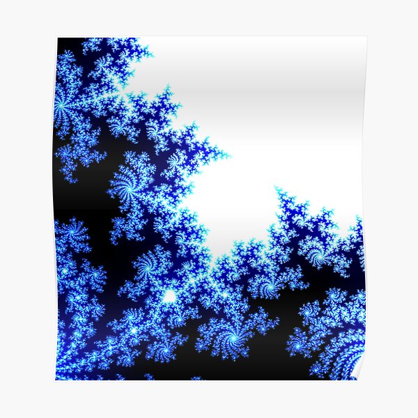 Fractal Kisses Poster