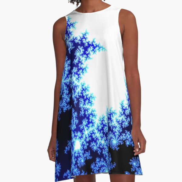 Fractal Kisses A-Line Dress