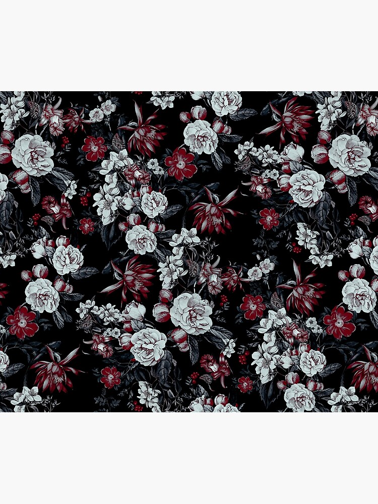 Night Garden Blooms by rizapeker