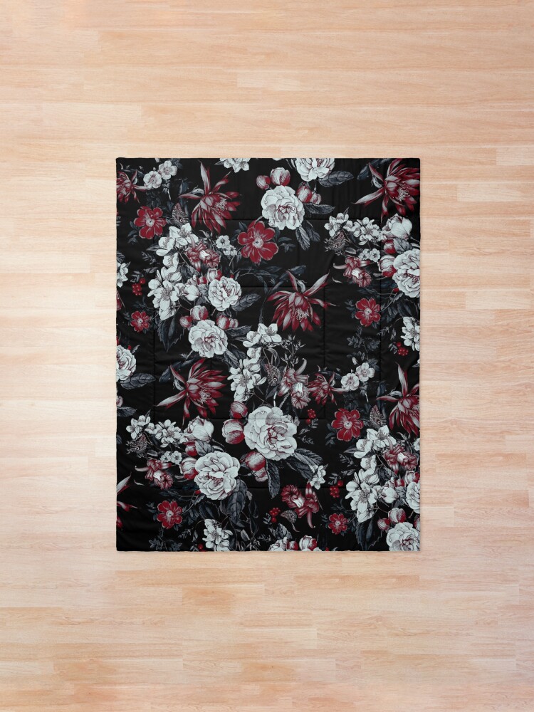 Alternate view of Night Garden Blooms Comforter