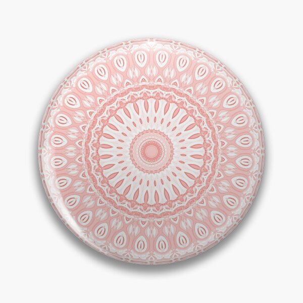 Item preview, Living Coral Mandala designed and sold by Kelly Dietrich Mandala & Fractal Art.