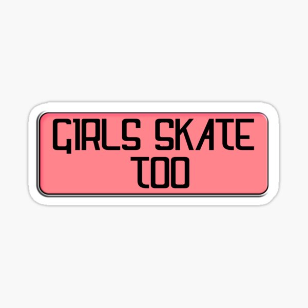 GIRL SKATEBOARDS Classic g BluWhit Circle logo Skate Sticker 2.25" helmets decal 