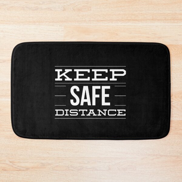 Item preview, keep safe distance designed and sold by KGN  CREATIVITY.