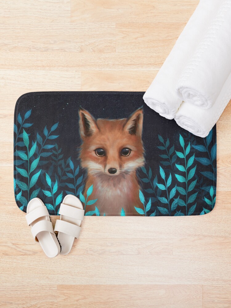 Alternate view of Fox Bath Mat