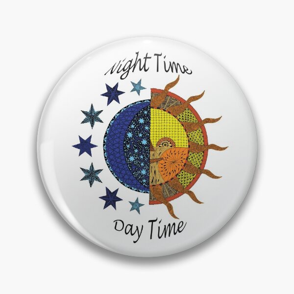 Item preview, Night Time Day Time designed and sold by HazyAppleArt.